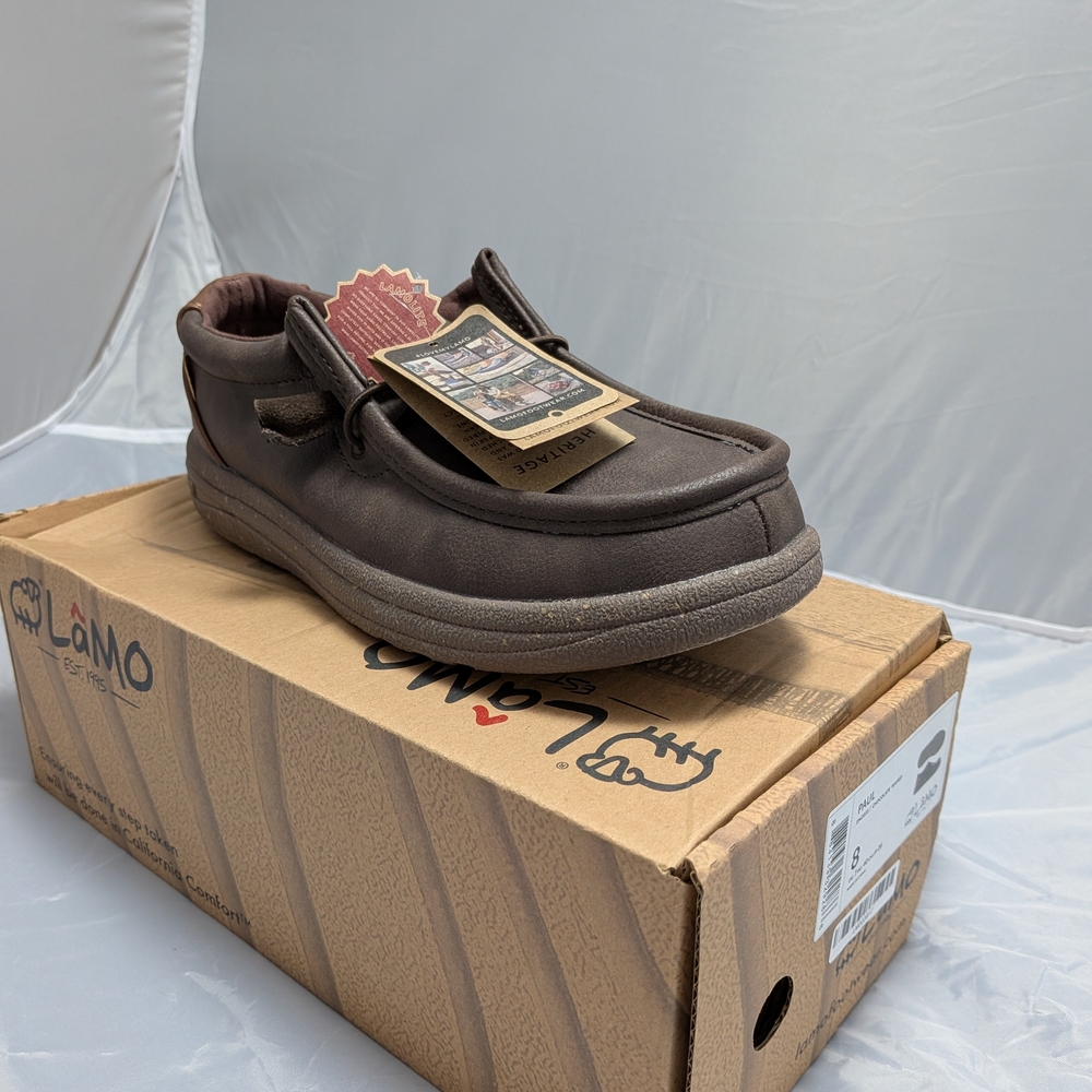 LAMO Men's Chocolate Brown Boat Shoes
